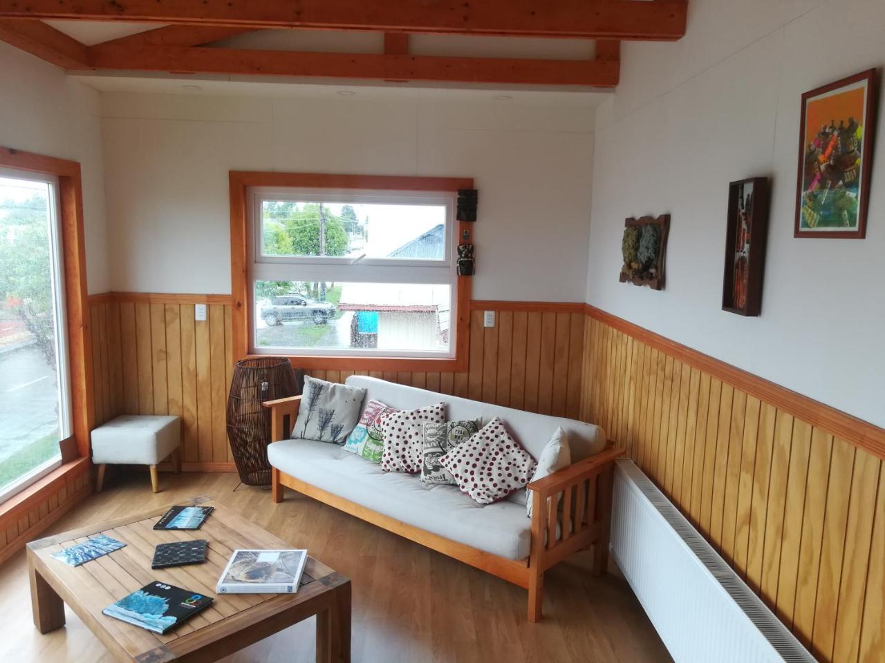 Hostal Camino De Santiago Пуэрто-Наталес Экстерьер фото